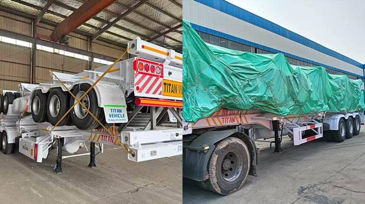 40 Foot Container Chassis for Sale in Ghana Tema