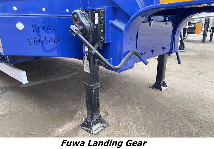 60 Ton 3 Axle Lowbed Trailer for Sale in Ghana