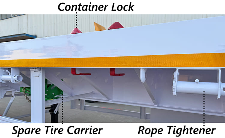 3 Axle Flatbed Trailer for Sale in Ghana
