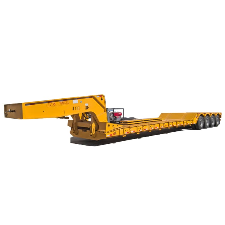 4 Axle 100T Lowboy Trailer