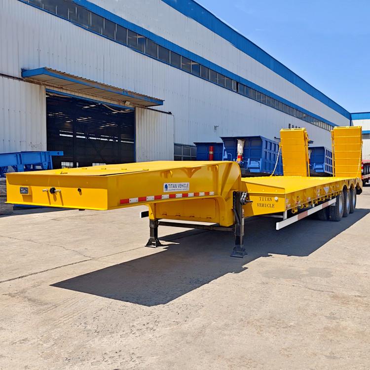 3 Axle 40FT Low Bed Trailer