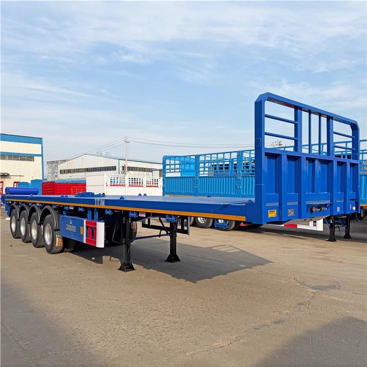 4 Axle Flat Deck Trailer