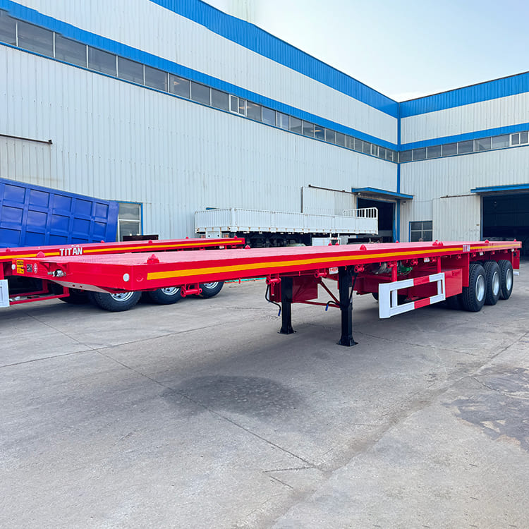 3 Axle 40 Foot Flatbed Trailer