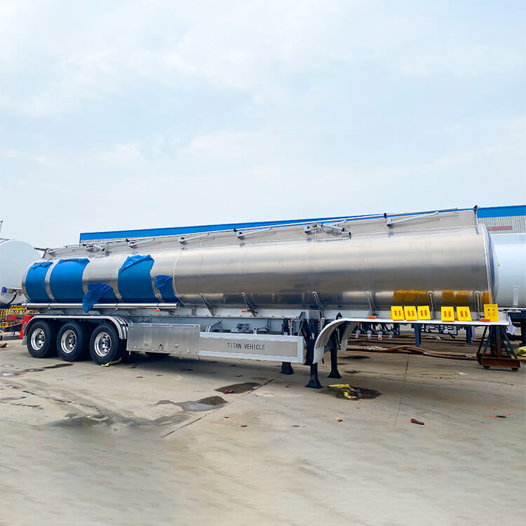 3 Axle Aluminum Tanker Trailer