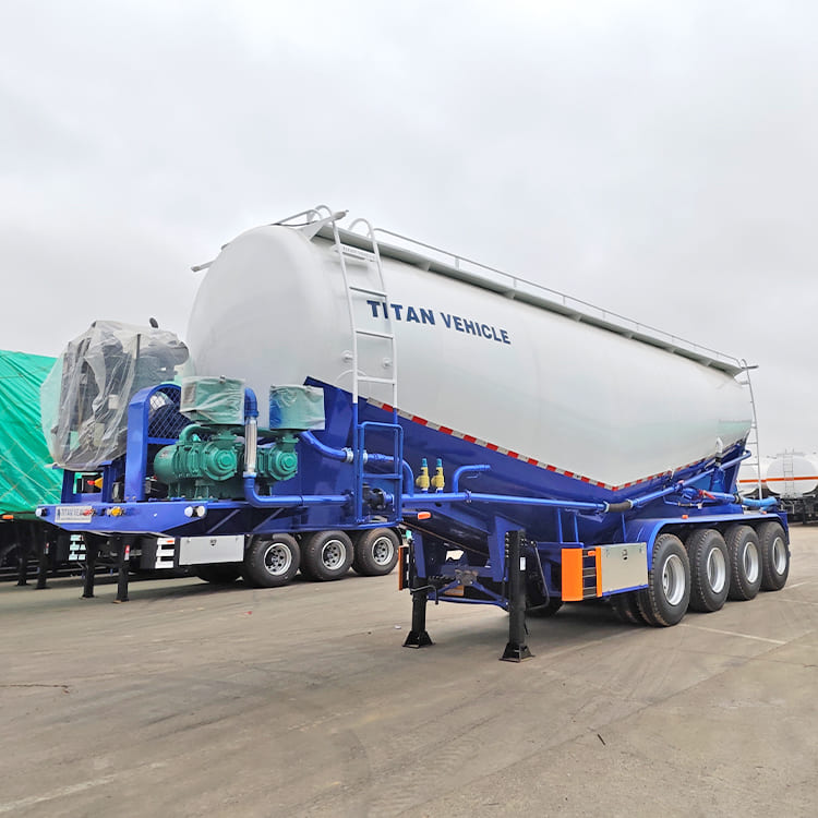 4 Axle Dry Bulk Tanker Trailer