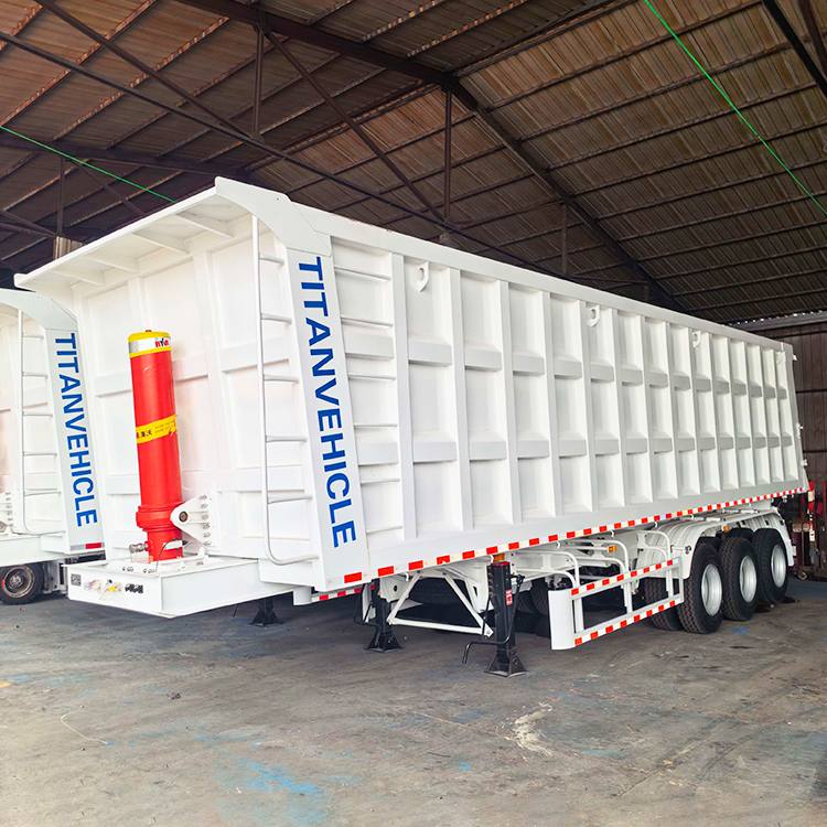 3 Axle Dump Semi Trailer