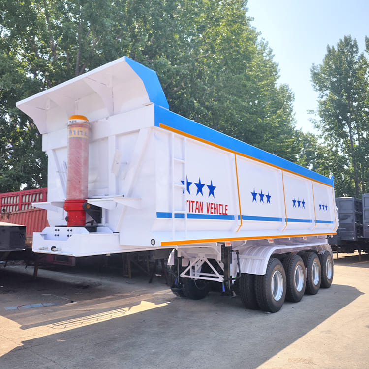 4 Axle Dump Truck Trailer