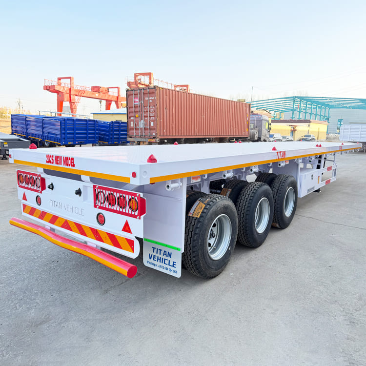 New 40 Ft Flatbed Trailer