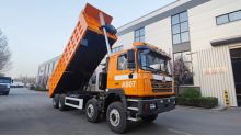 Camion benne Shacman F3000 8x4